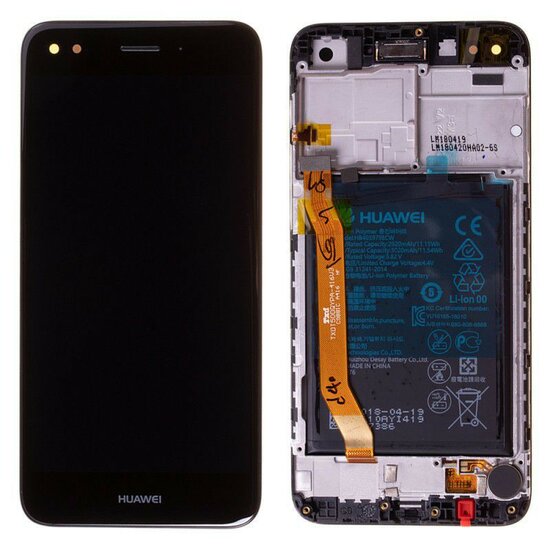 Huawei Y6 Pro/ P9 Lite Mini-LCD Display Module + Battery- Black