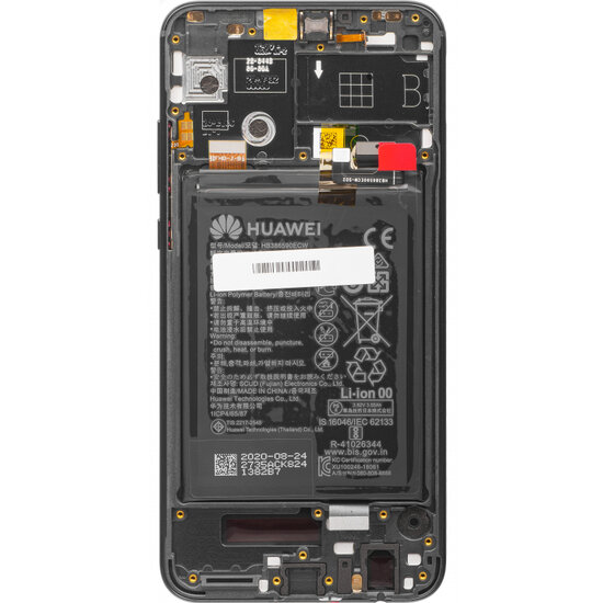 Huawei Honor 9X-LCD Display Module + Battery- Black