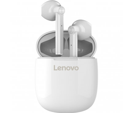 Bluetooth Earphone Lenovo HT30-WH SinglePoint TWS- White 