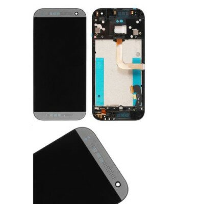 HTC One Mini2-Display + Frame Complete- Black
