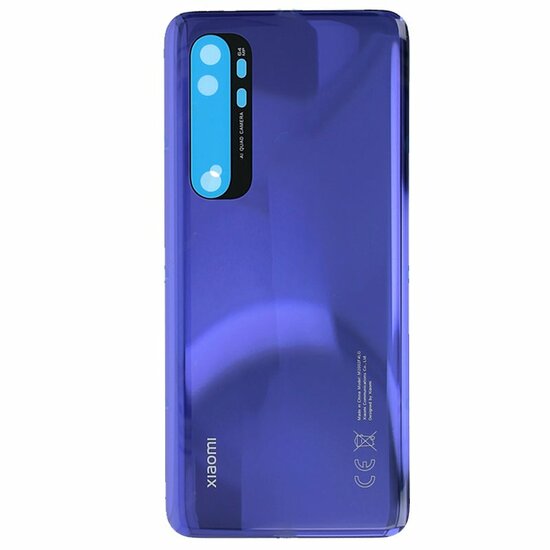 Xiaomi Mi Note 10 Lite-Battery Cover- Blue