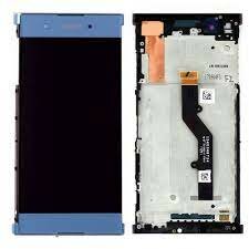 Sony Xperia XA1 Plus-Display + Frame Complete- Blue