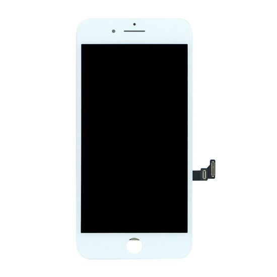 For iPhone 8 Plus Display + Module + Metal Plate In-cell Quality - White