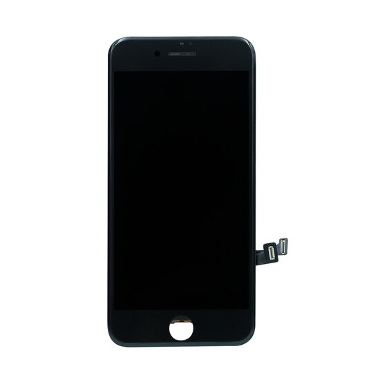 For iPhone 8/ iPhone SE (2020) Display + Module + Metal Plate Incell Quality - Black