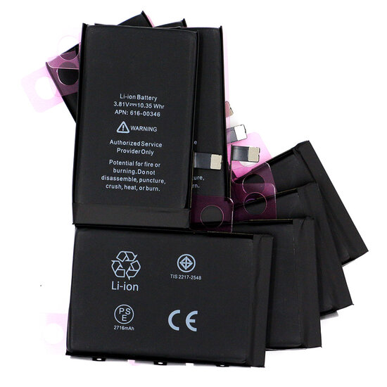 Replacement Battery For iPhone X - 2716 mAh