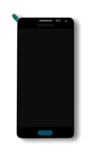 Samsung Galaxy Alpha-Display Complete- Black