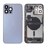For iPhone 13 Pro Max Middle Frame Pulled (A) Complete With Parts (No Battery)- Blue