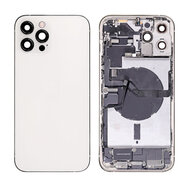 For iPhone 12 Pro Max Middle Frame Pulled (A) Complete With Parts (No Battery)- Silver