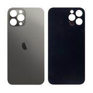 For iPhone 12 Pro Max Back Glass- Black