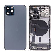 For iPhone 12 Pro-Middle Frame Pulled (A) Complete With Parts (No Battery)- Blue