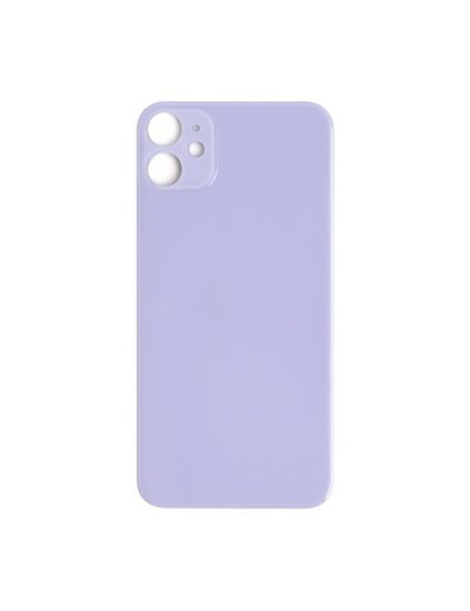 For iPhone 11 Back Glass- Purple