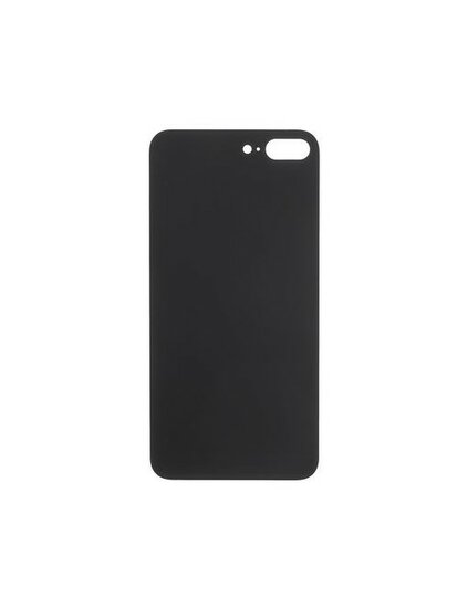 For iPhone 8 Plus Back Glass- Black