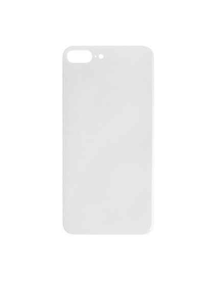 For iPhone 8 Plus Back Glass- Silver