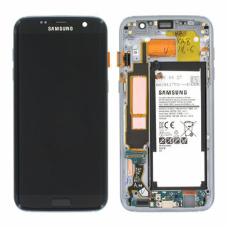 Samsung Galaxy S7 Edge SM-G935F-LCD Display Module + Battery- Black