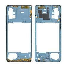 Samsung Galaxy A71 SM-A715F-Middle Frame- Blue