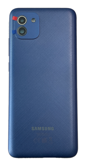 Samsung Galaxy A03 2022 SM-A035G-Battery Cover Blue