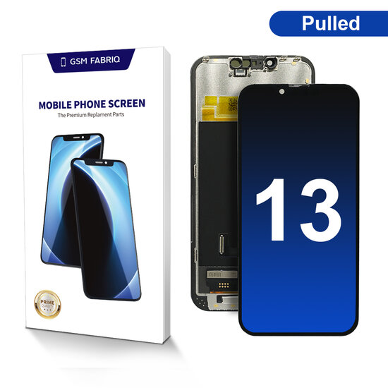 For iPhone 13 Display + Module Full Pulled- Black