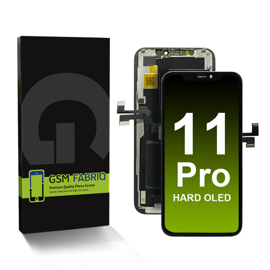 For iPhone 11 Pro Display Module Hard OLED- Black