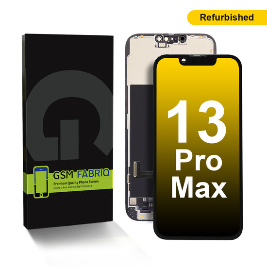 For iPhone 13 Pro Max-LCD Display Module Refurbished- Black