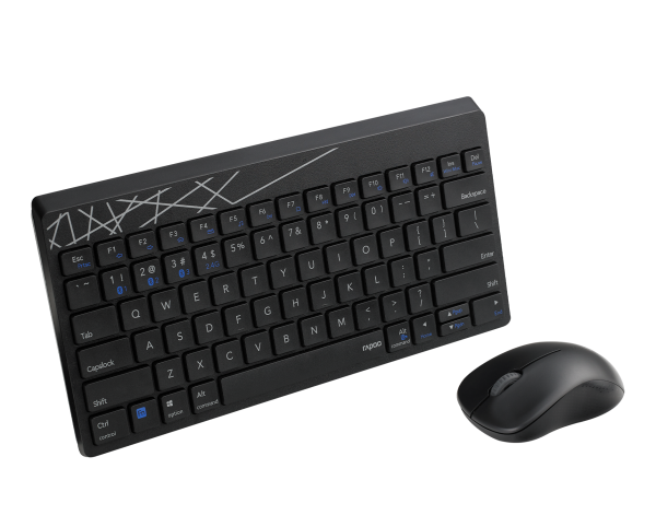 Rapoo 8000S 2.4G Wireless Keyboard + Mouse 