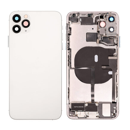 For iPhone 11 Pro Middle Frame Pulled (A) Complete With Parts (No Battery)- White