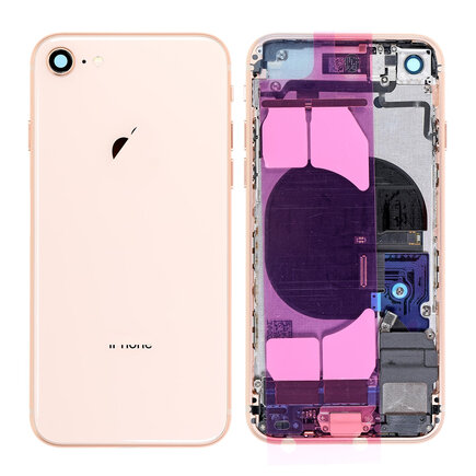  For iPhone 8G Middle Frame Pulled (A) Complete With Parts - Gold