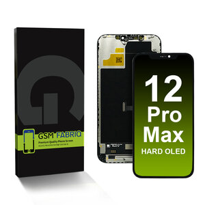 For iPhone 12 Pro Max Display + Module Hard Oled - Black