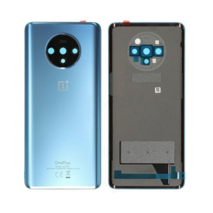OnePlus 7T HD1901-Battery Cover Pulled- Glacier Blue